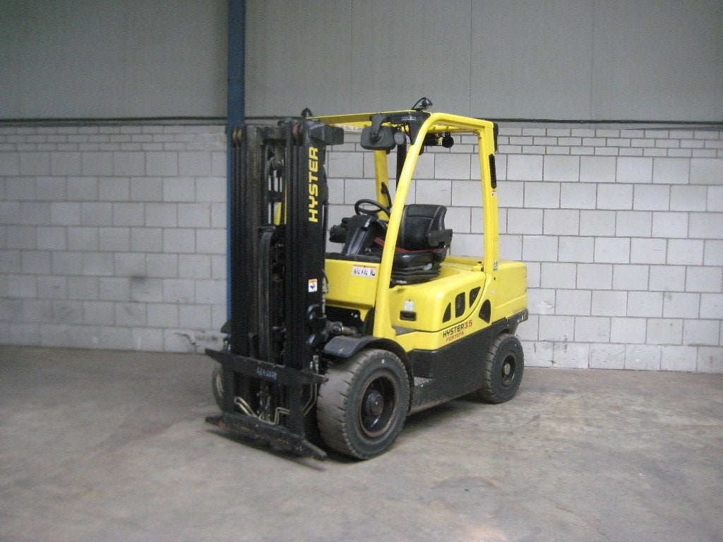 Hyster H3.5FT DIESEL 2018 Triplomast 4 functies., Zakelijke goederen, 3000 tot 4000 kg, Diesel, Heftruck, Ophalen of Verzenden