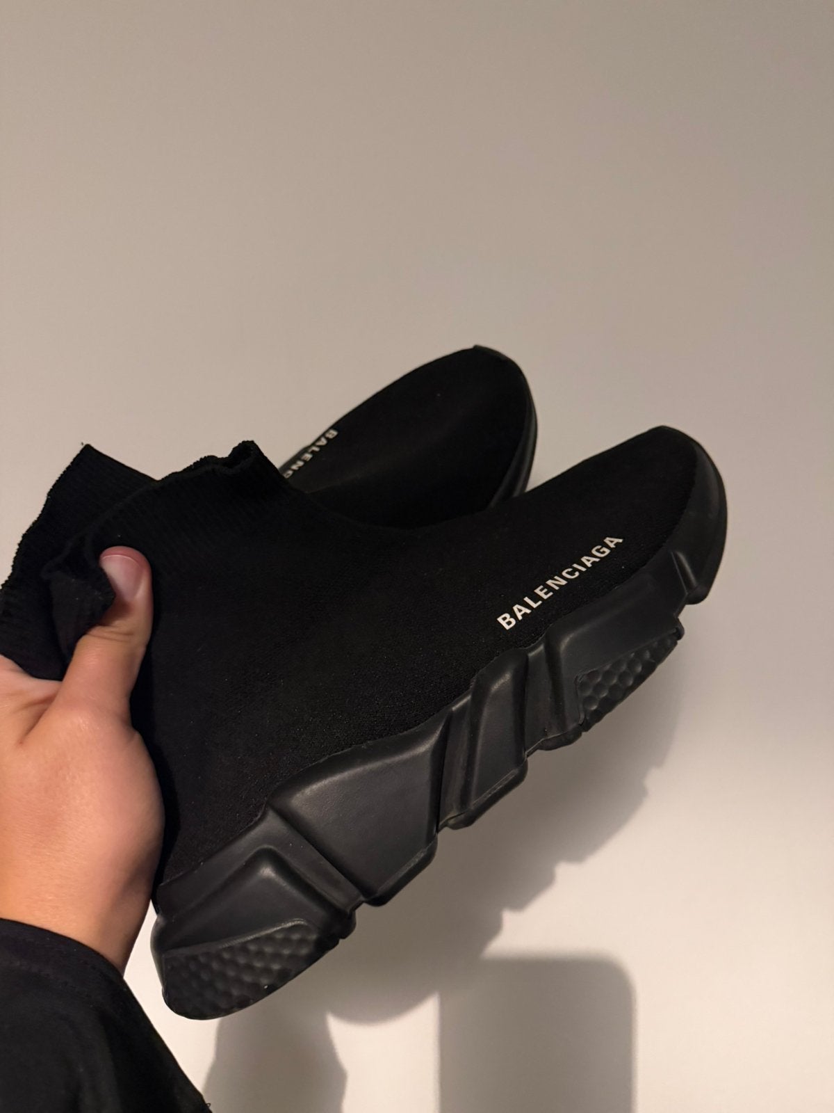 Balenciaga Speed Trainer Sneakers, Kleding | Heren, Schoenen, Ophalen of Verzenden, Zo goed als nieuw, Zwart