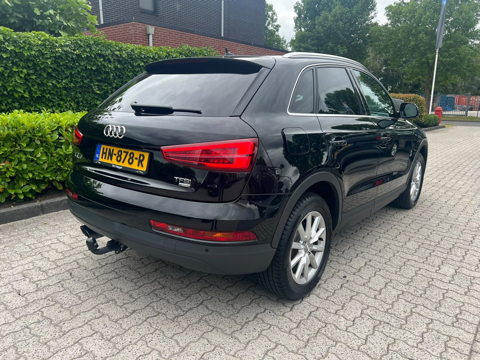 Audi Q3 1.4 TFSI CoD Sport Pro Line trekhaak, xenon, cruise,, Auto's, Audi, 4 cilinders, 150 pk, Zwart, Handgeschakeld