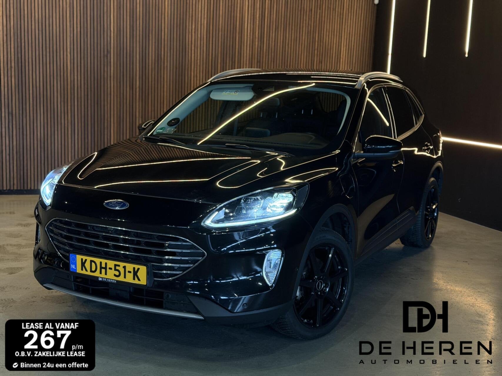 Ford Kuga 2.5 PHEV ST-Line X Automaat Camera 225pk garantie, Auto's, Ford, Gebruikt, Euro 6, 4 cilinders, Automatische klimaatregeling