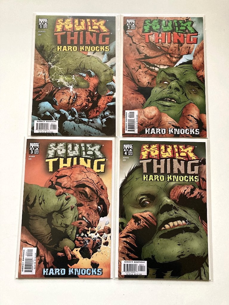 Hulk Thing - Hard Knocks #1-4 (set) Marvel Comics 2004, Ophalen, Bruce Jones, Amerika, Complete serie of reeks