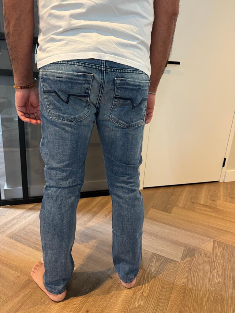 Diesel Zathan Jeans, Kleding | Heren, Spijkerbroeken en Jeans, Ophalen of Verzenden, Zo goed als nieuw, Blauw, W32 (confectie 46) of kleiner