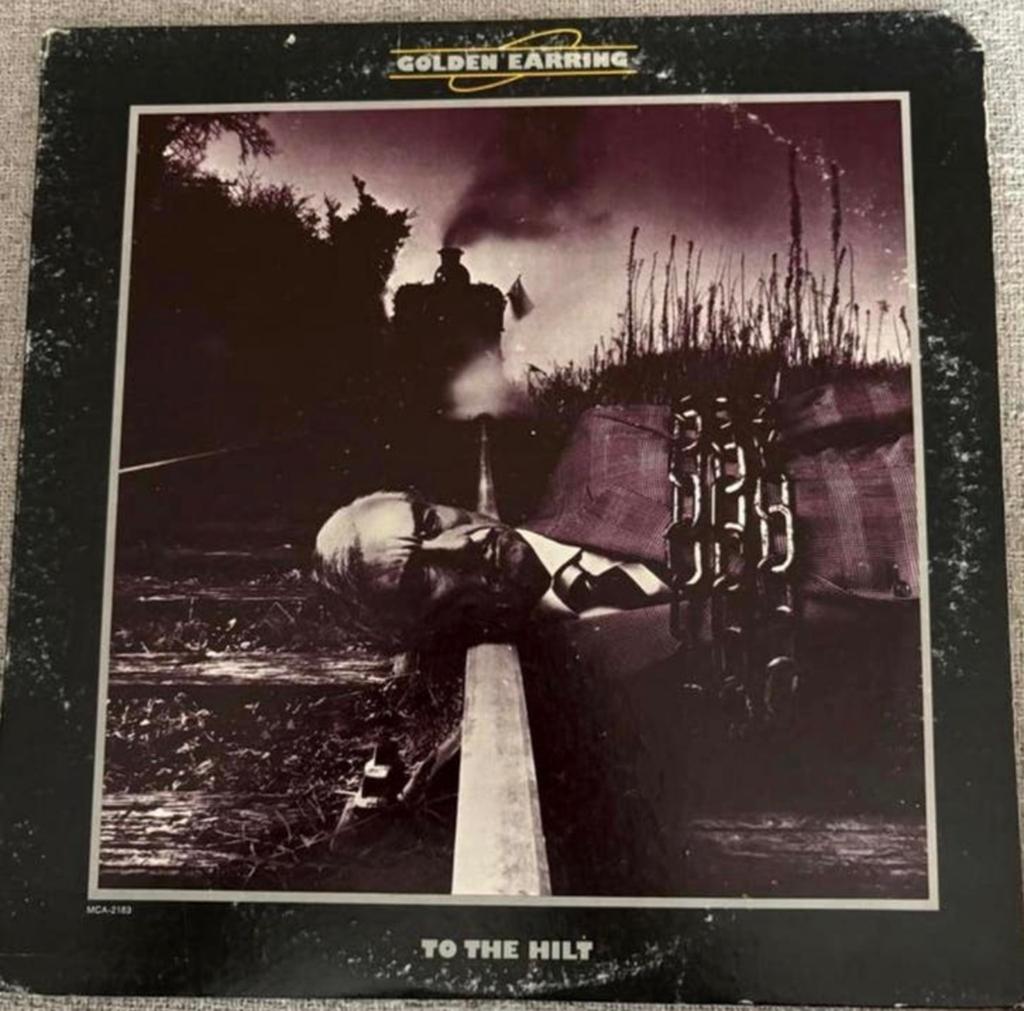 Lp vinyl Golden Earring - To the hilt, Cd's en Dvd's, Vinyl | Rock, Ophalen of Verzenden, Gebruikt, 12 inch, Poprock