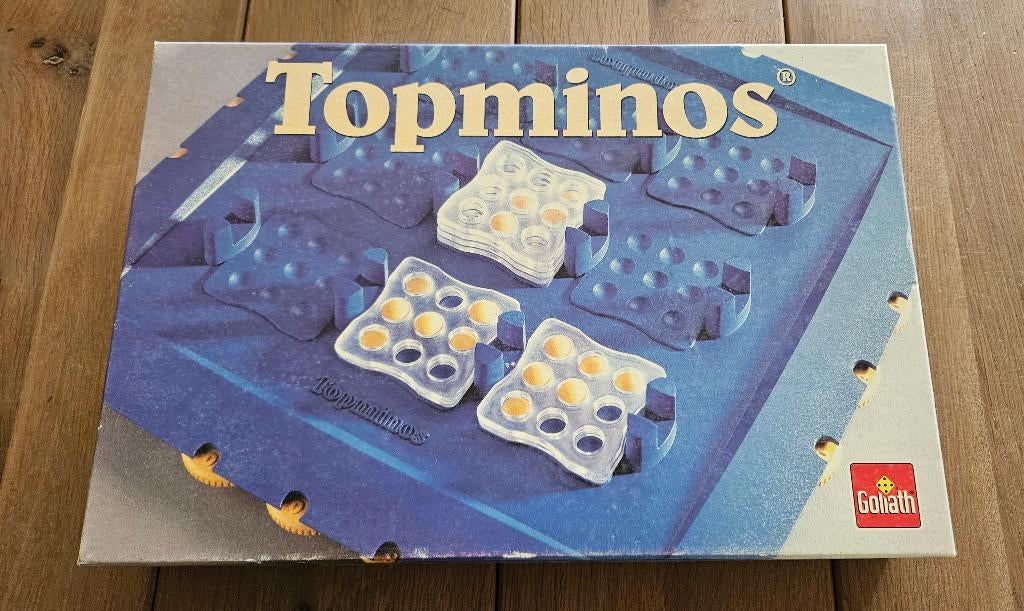 Topminos 2 tot 4 spelers zgan spel van Goliath, Drie of vier spelers, Ophalen of Verzenden, Gebruikt