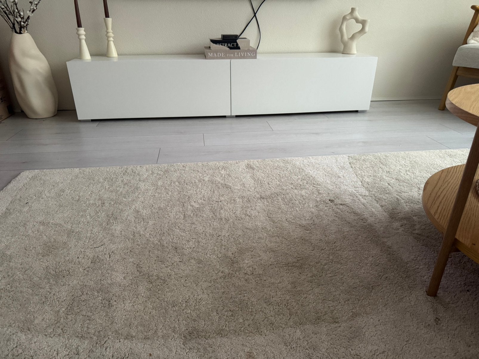 Tv meubel, Huis en Inrichting, Kasten | Televisiemeubels, Ophalen, 150 tot 200 cm, Zo goed als nieuw, Minder dan 100 cm