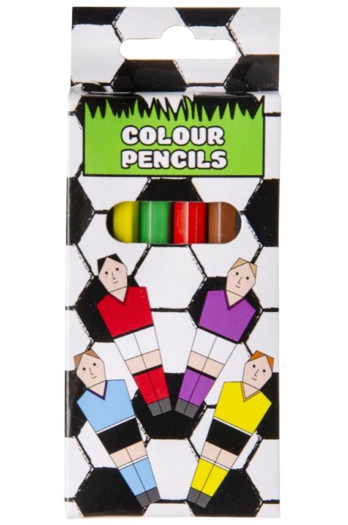PARTIJ KLEURPOTLOODJES 6 STUKS VOETBAL, ., Nieuw, Ophalen of Verzenden, .