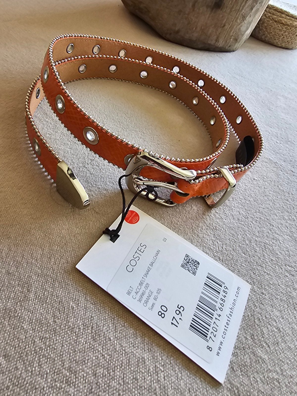 Costes riem nieuw maat 80, Kleding | Dames, Riemen en Ceinturen, Ophalen, Minder dan 3 cm, Nieuw, Costes