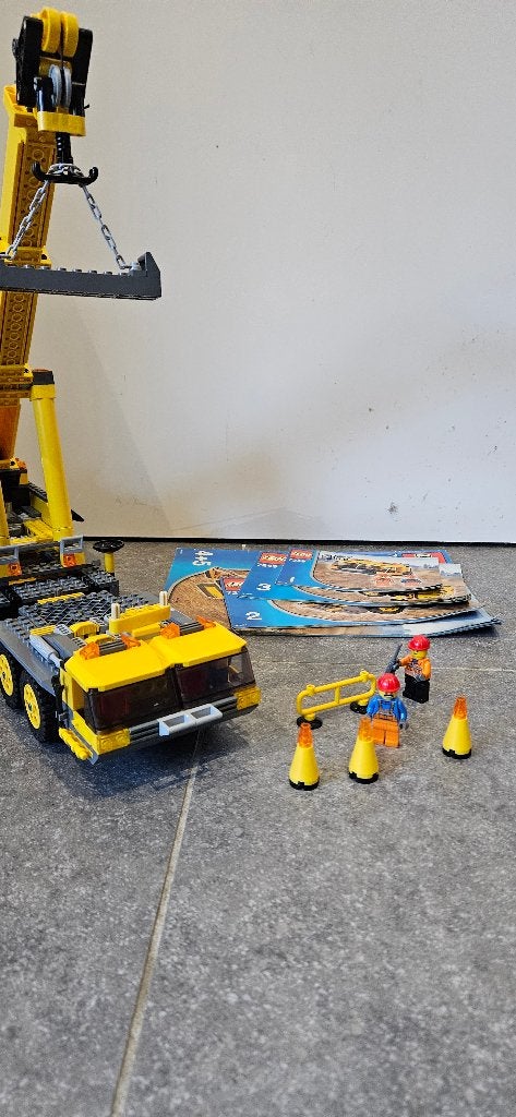 Lego 7249 kraanwagen, Kinderen en Baby's, Speelgoed | Duplo en Lego, City, Lego, Compleet, Ophalen of Verzenden