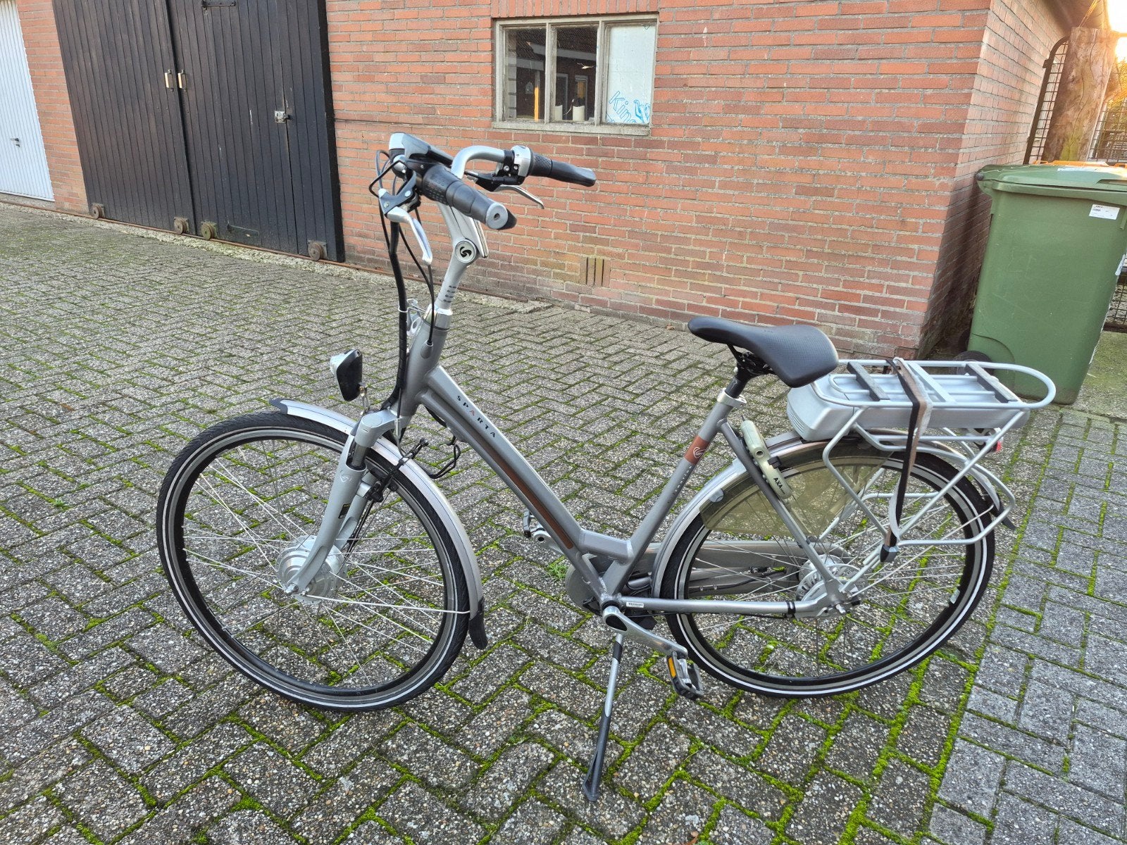Sparta E-motion C2 elektrische fiets, zilver, gebruikt, Ophalen, Sparta, Gebruikt, 51 tot 55 cm