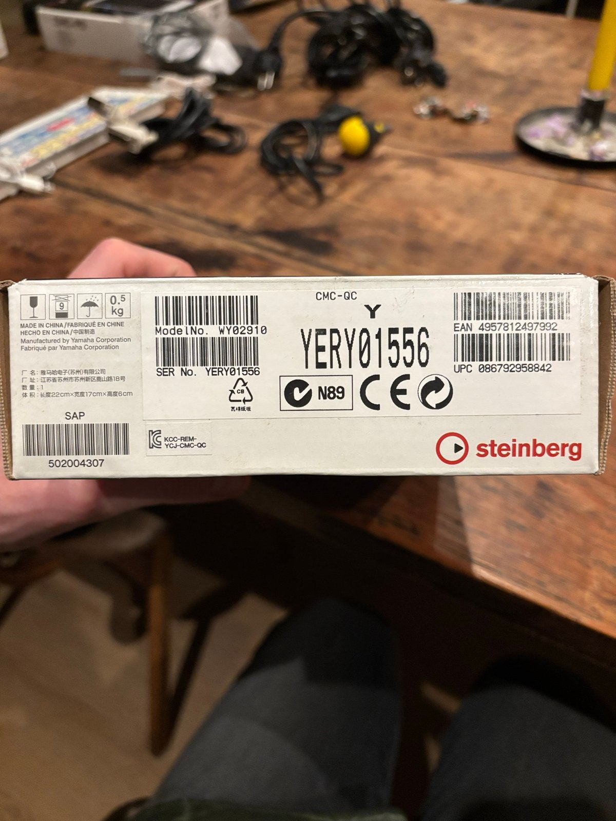 Steinberg CMC-QC Quick Controller, Ophalen of Verzenden, Gebruikt