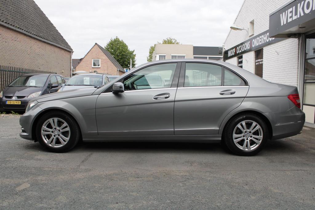 Mercedes-Benz C-klasse 200 Avantgarde / Navi / APK nieuw / C, Auto's, Automaat, Euro 5, Zwart, 4 cilinders