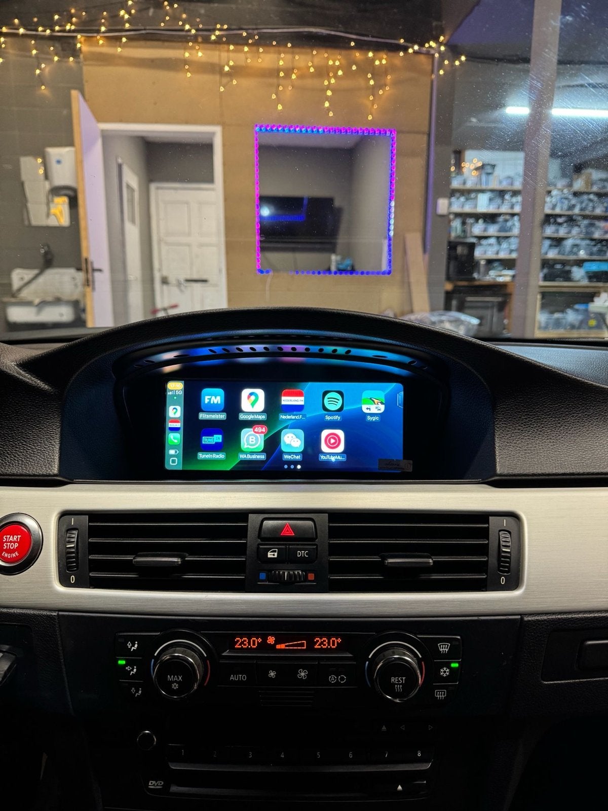 BMW E60/E90 CIC CarPlay & Android Auto Multimedia Systeem, Auto diversen, Autoradio's, Nieuw, Ophalen of Verzenden