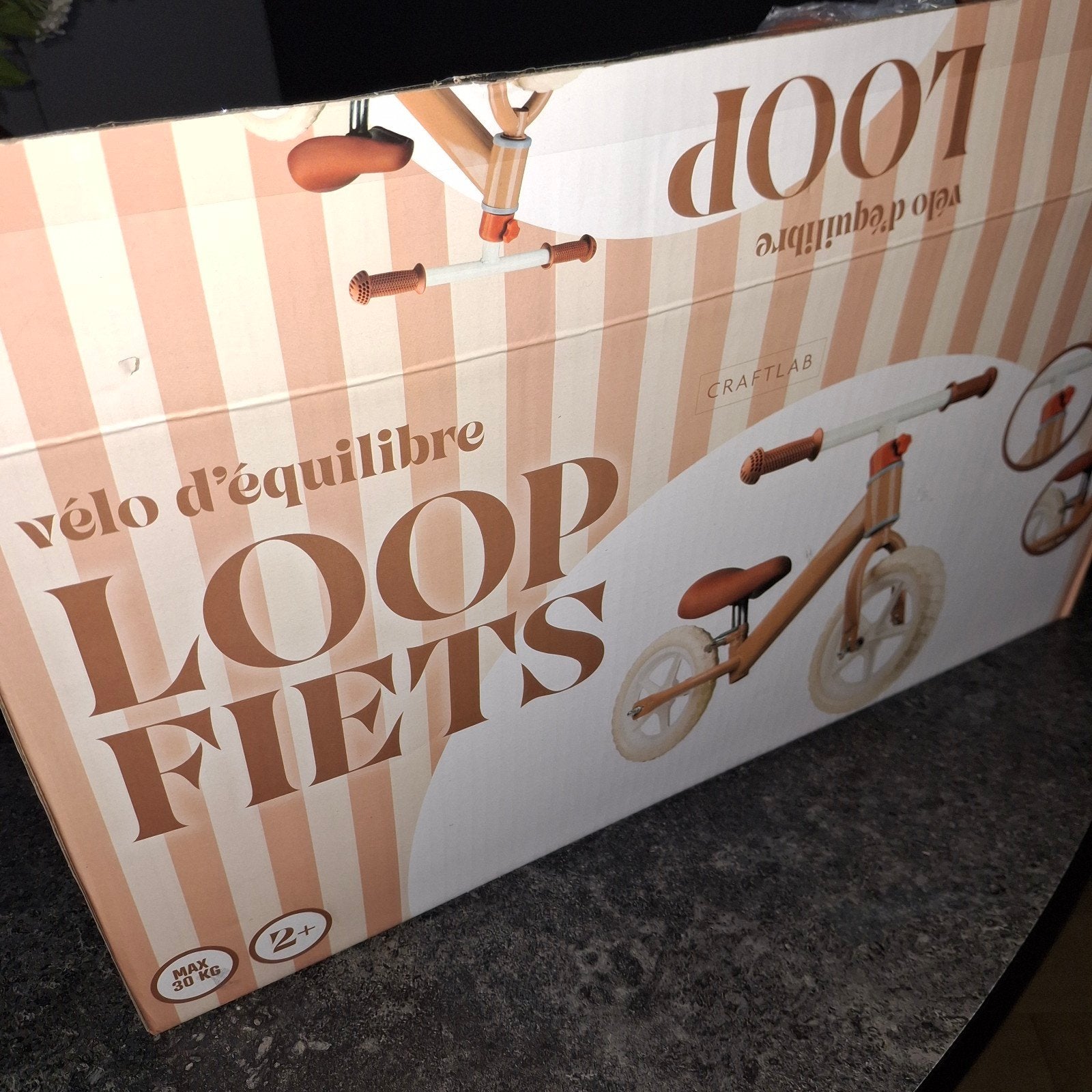 loopfiets nieuw in doos, Ophalen, Nieuw, Loopfiets