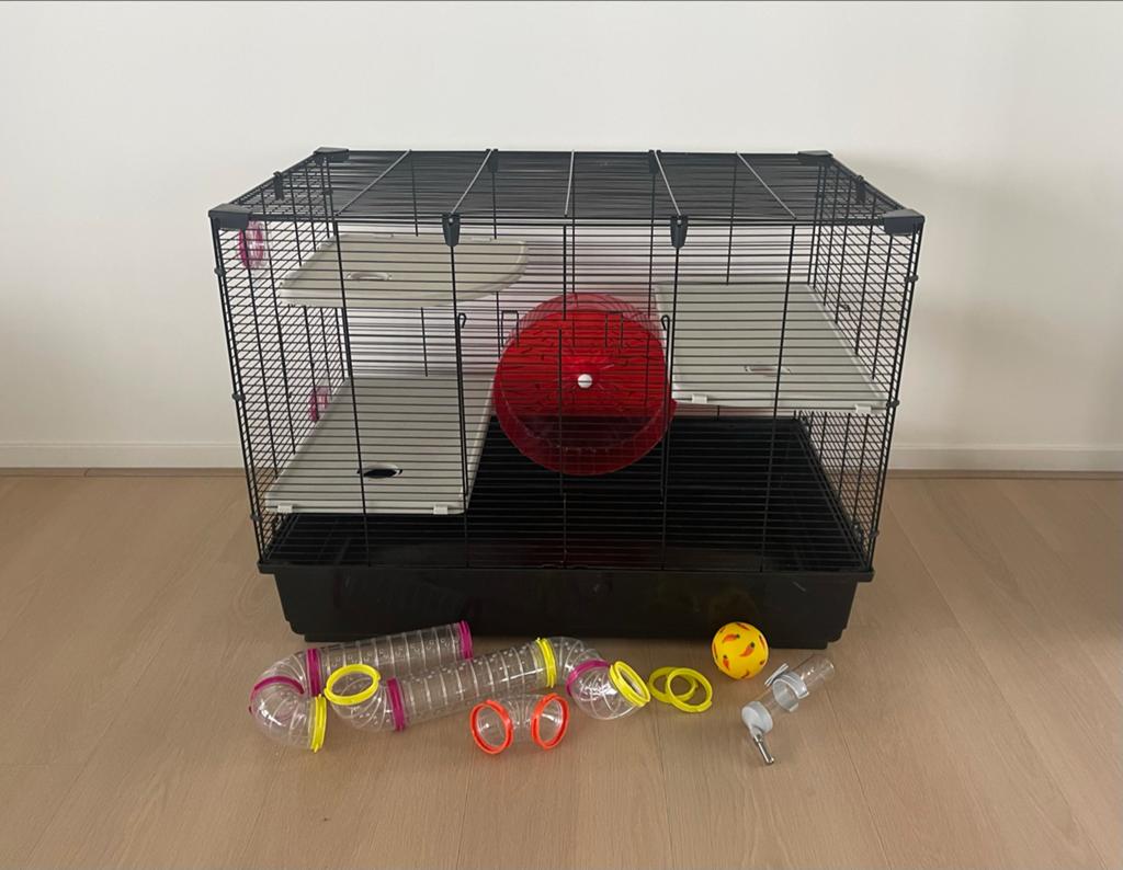 Hamsterkooi - Ferplast, Ophalen, Kooi, Gebruikt, 60 tot 90 cm