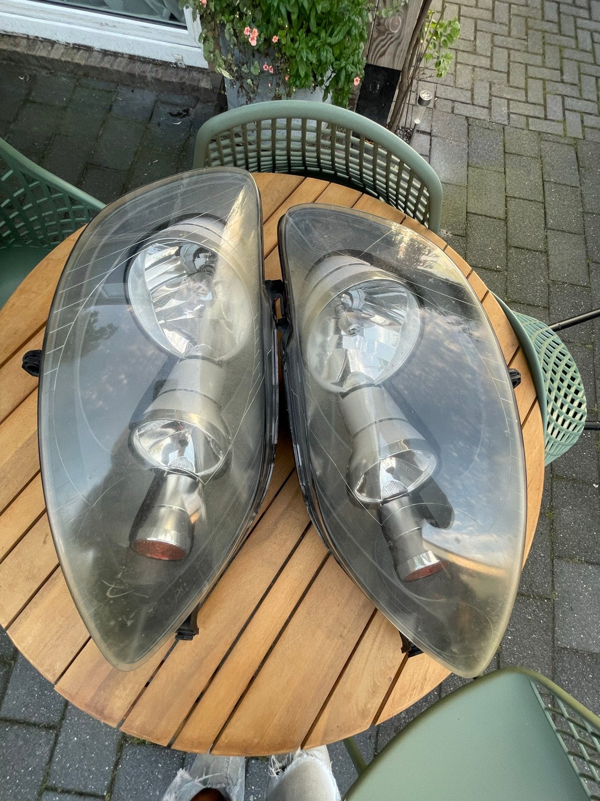 Koplampen Volkswagen Golf Plus - Set Links & Rechts, Ophalen of Verzenden, Gebruikt, Volkswagen