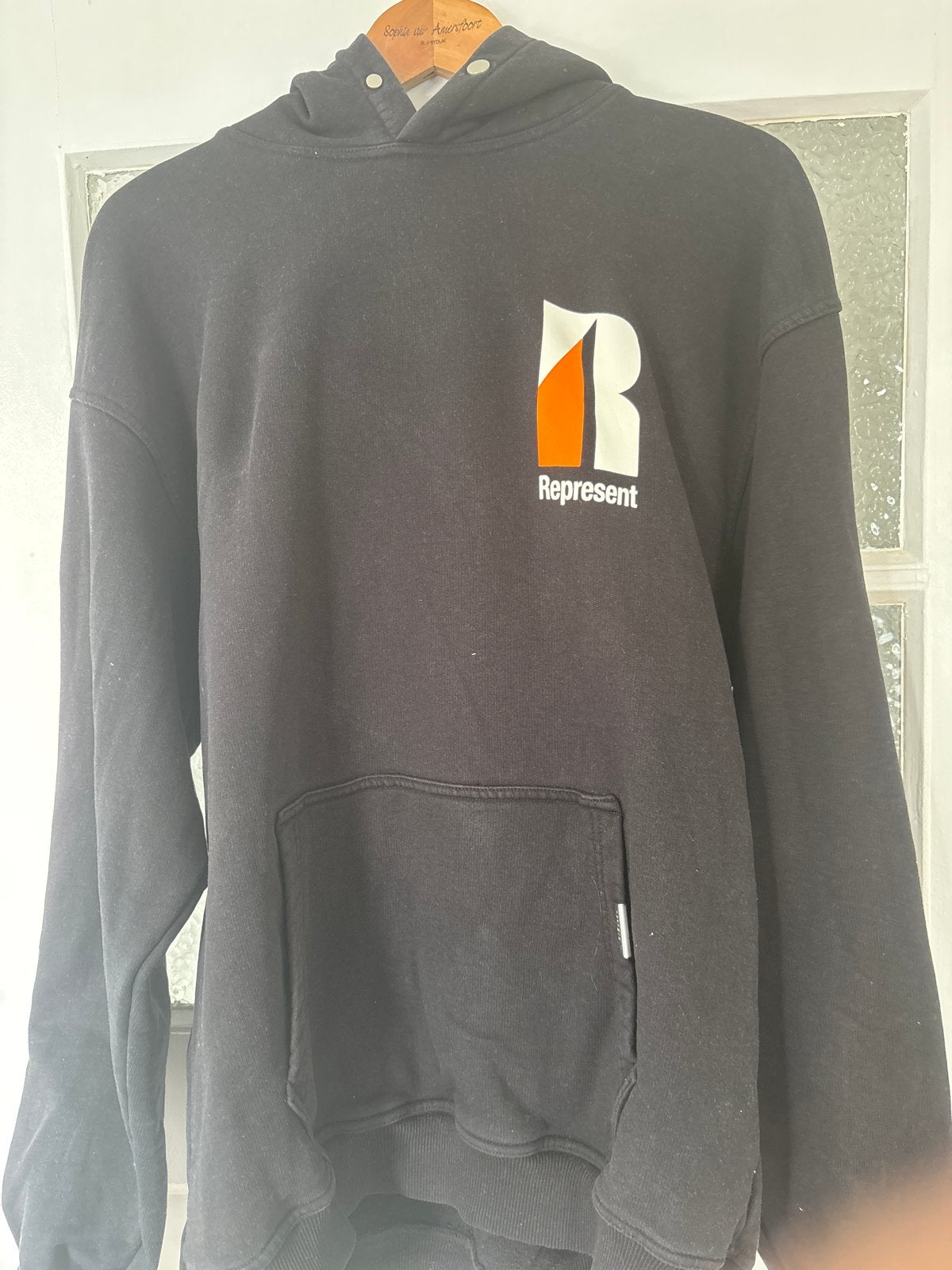 Represent Hoodie, Ophalen of Verzenden, Gedragen, Maat 48/50 (M), Zwart
