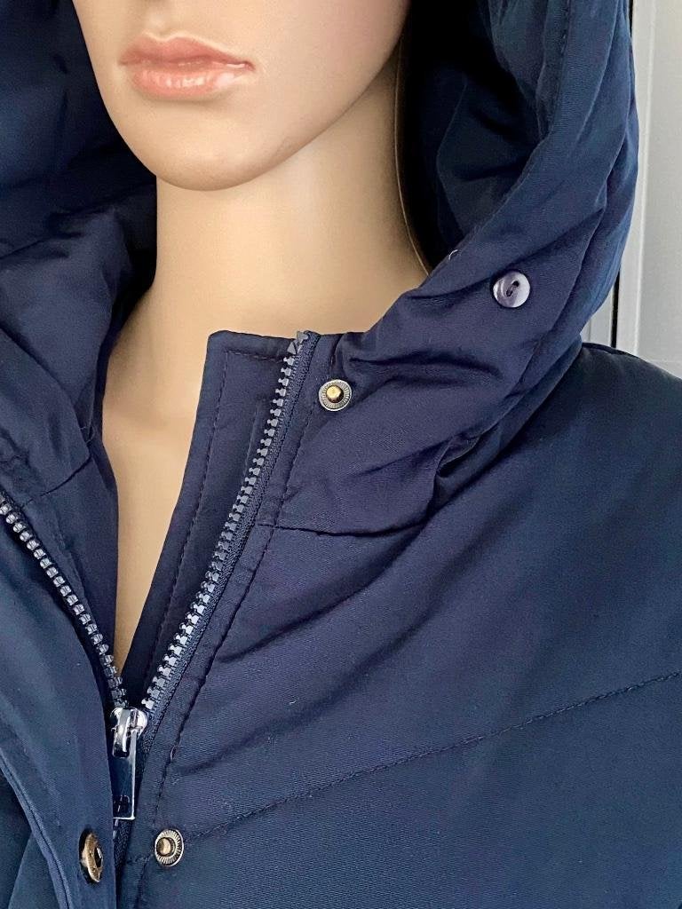 i556 Attentif maat 38=M jas winterjas jack puffer d-blauw, Kleding | Dames, Jassen | Winter, Maat 38/40 (M), Blauw, Ophalen of Verzenden