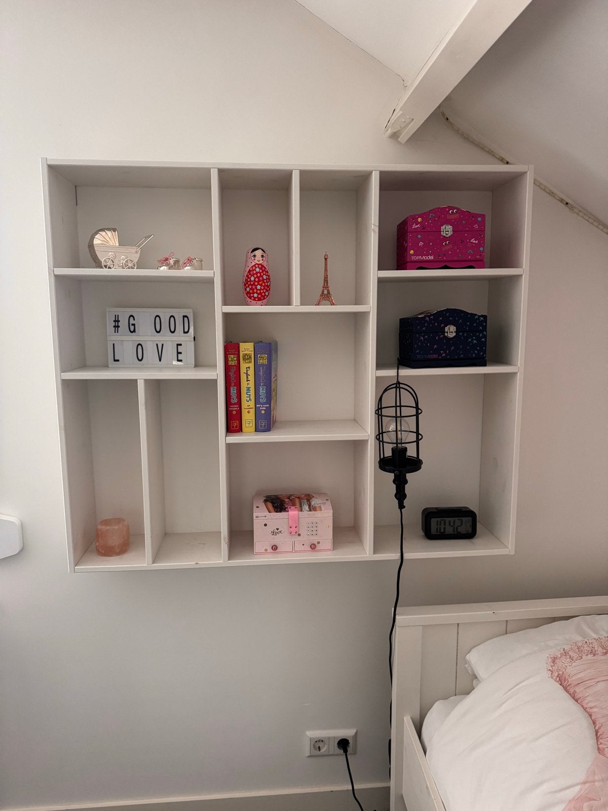 VT Wonen Letterbak XL wit, Ophalen, Met plank(en), Gebruikt, Minder dan 150 cm