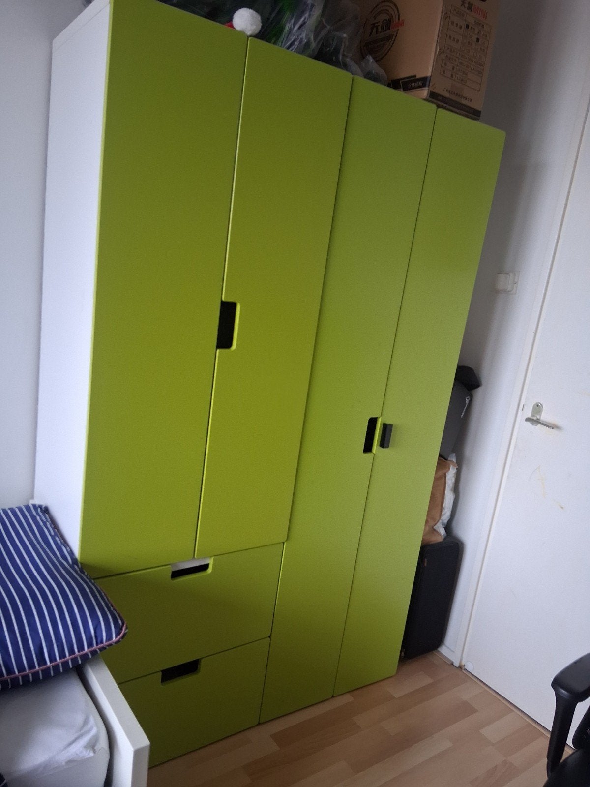IKEA SMÅSTAD Kledingkast/Kledingkastcombinatie Groen, Ophalen, Overige materialen, Gebruikt, 50 tot 100 cm