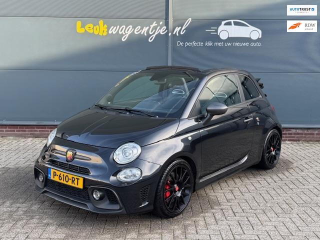 Fiat 500 C 1.4 T-Jet Abarth Competizione Aut. 70 Anniversary, Auto's, Fiat, 15 km/l, 4 cilinders, Cabriolet, 4 stoelen