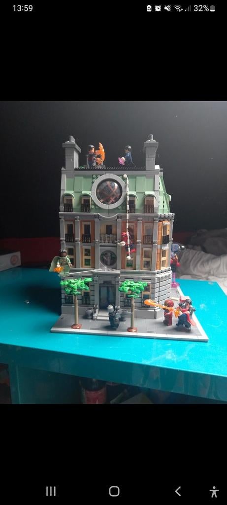 Lego Marvel Sanctum Sanctorum (76218) met minifiguren, Gebruikt, Marvel, Lego, Ophalen of Verzenden