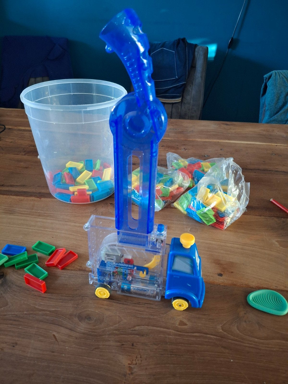 domino blokjes gratis, Ophalen of Verzenden, Zo goed als nieuw, Jongen of Meisje