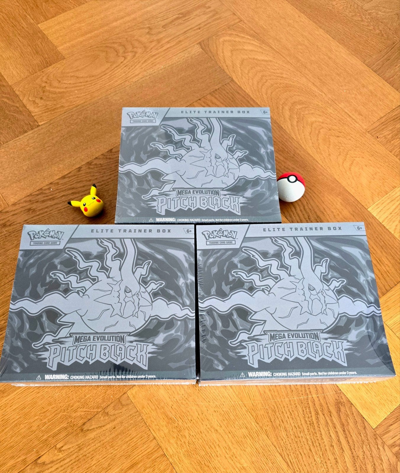 Sealed Pokémon Mega Evolution Pitch Black Elite Trainer Box, Ophalen of Verzenden, Nieuw