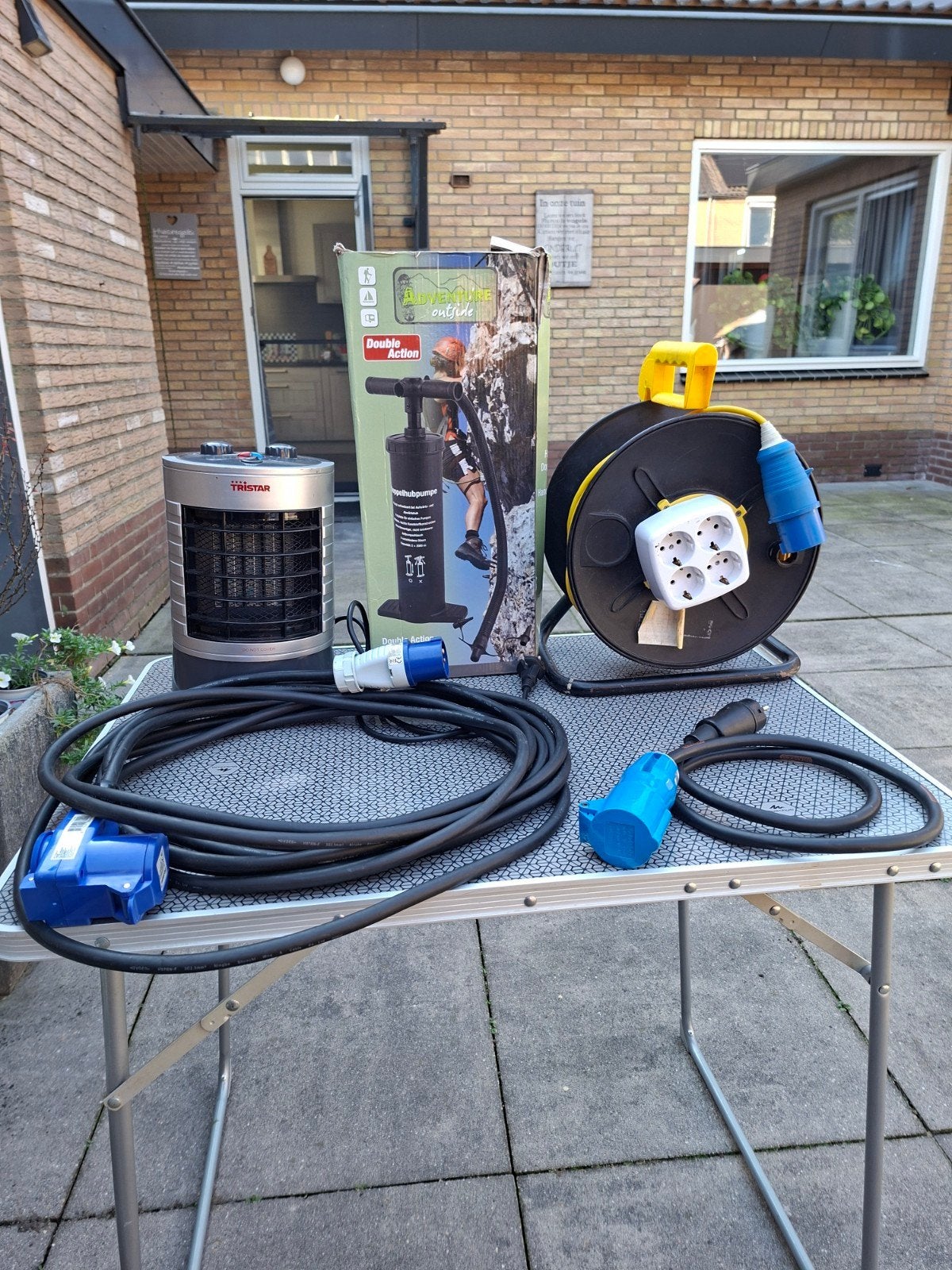 kampeer inboedel, Ophalen, Zo goed als nieuw