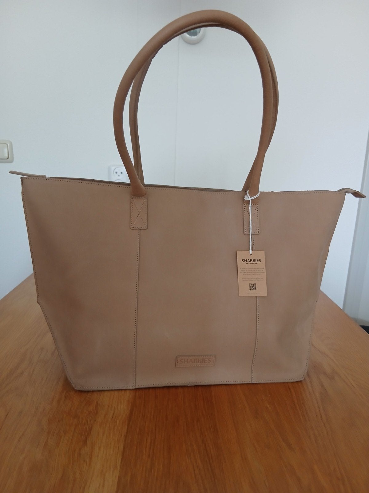 Prachtige Shabbies tas, Ophalen, Nieuw, Beige, Handtas