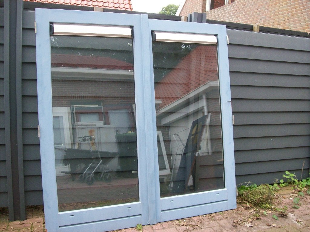 2serredeur, Doe-het-zelf en Verbouw, Ophalen, Gebruikt, 120 cm of meer, Minder dan 200 cm