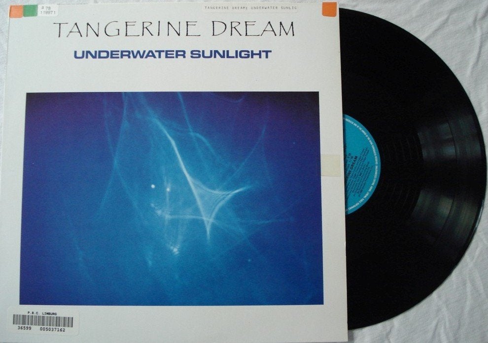 Tangerine Dream - Underwater sunlight, LP, Gebruikt, Ophalen of Verzenden, 12 inch