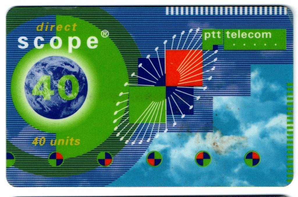 scope 2, Verzamelen, Telefoonkaarten, Ophalen of Verzenden