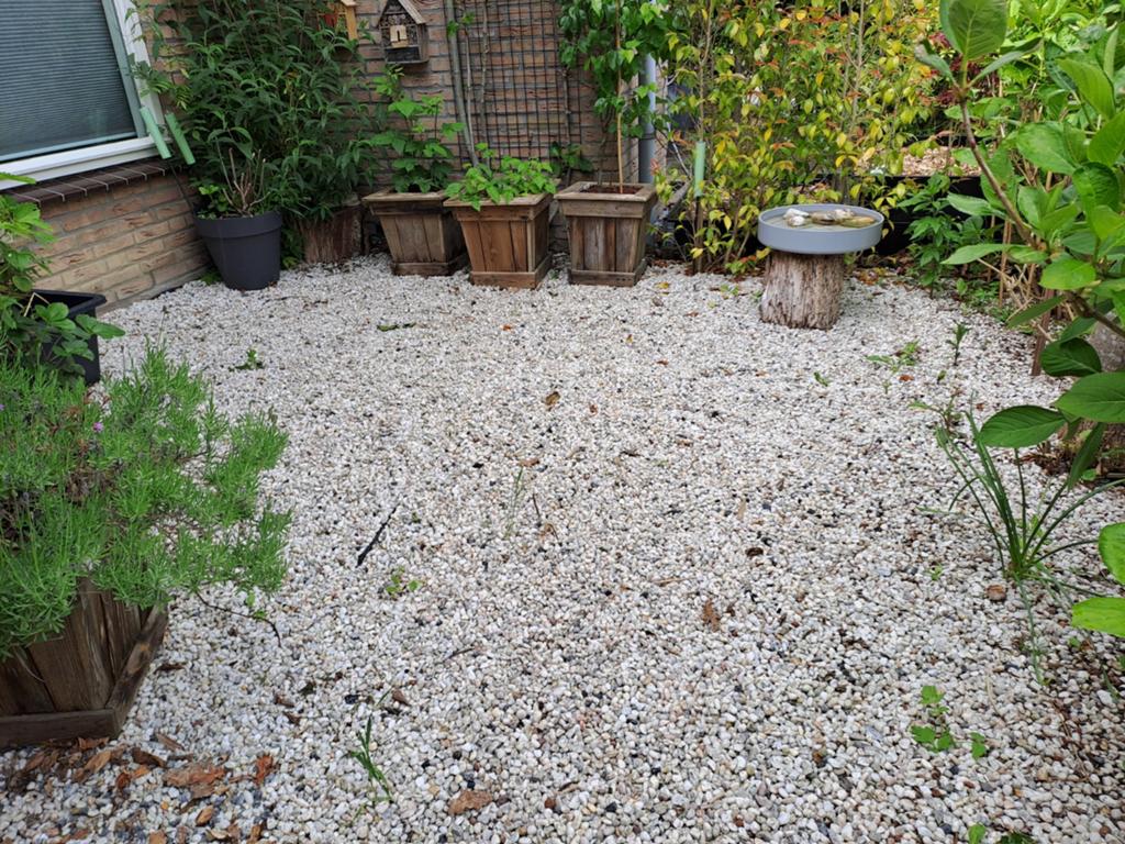 Gratis gemengd grind., Tuin en Terras, Ophalen of Verzenden, Gebruikt, Multi, Grind