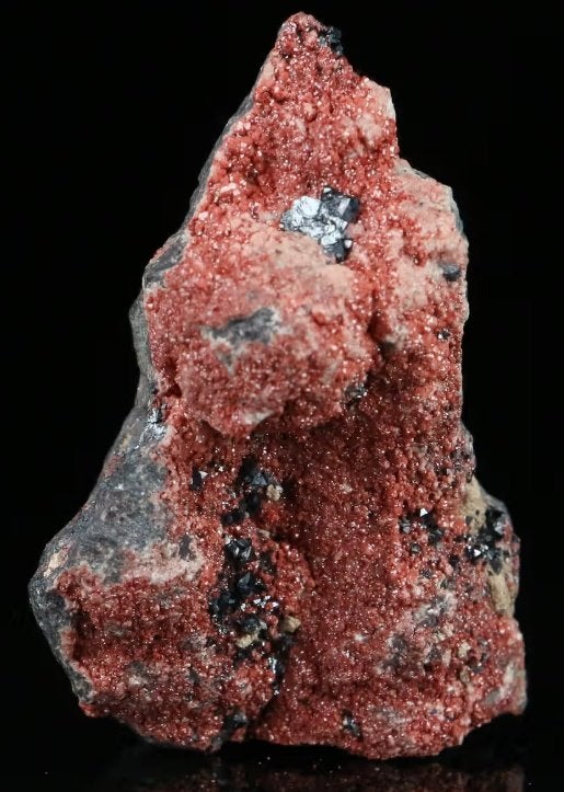 HAUSMANNIET op ANDRADIET uit de N'Chwaning = VERKOCHT !., Ophalen of Verzenden, Mineraal