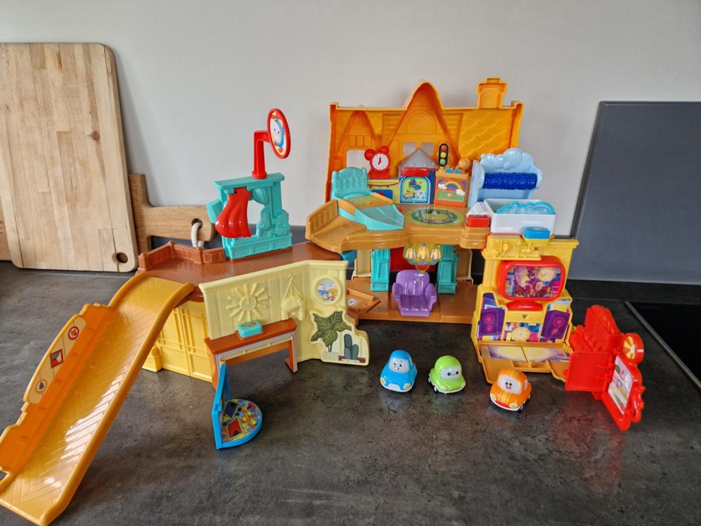 Vtech toet toet Cory Carson familie huis, Kinderen en Baby's, Speelgoed | Vtech, Zo goed als nieuw, 2 tot 4 jaar, Ophalen of Verzenden