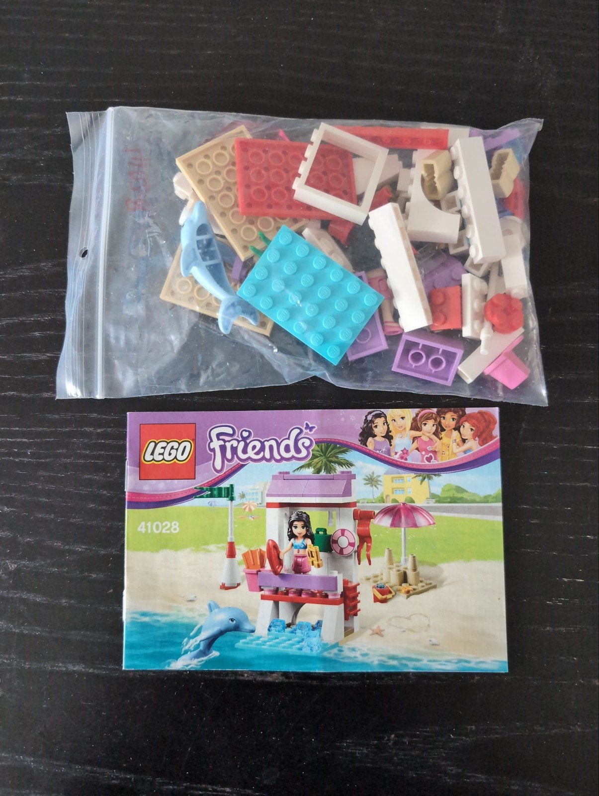 LEGO Friends 41028 Emma's Reddingspost (compleet), Gebruikt, Lego, Friends, Ophalen of Verzenden