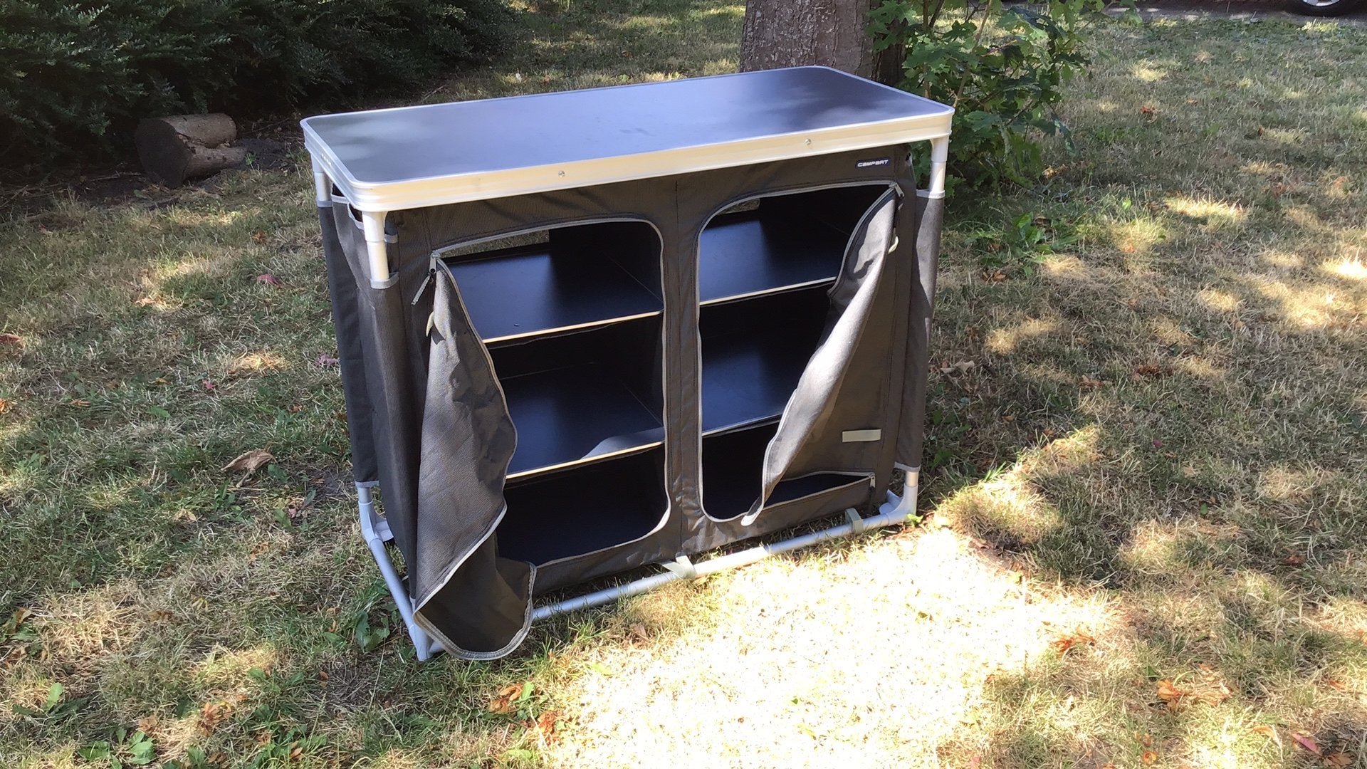 Camping (keuken) kastje. Hxbxd = 82x102x47 cm, Caravans en Kamperen, Ophalen, Zo goed als nieuw, Campingkast