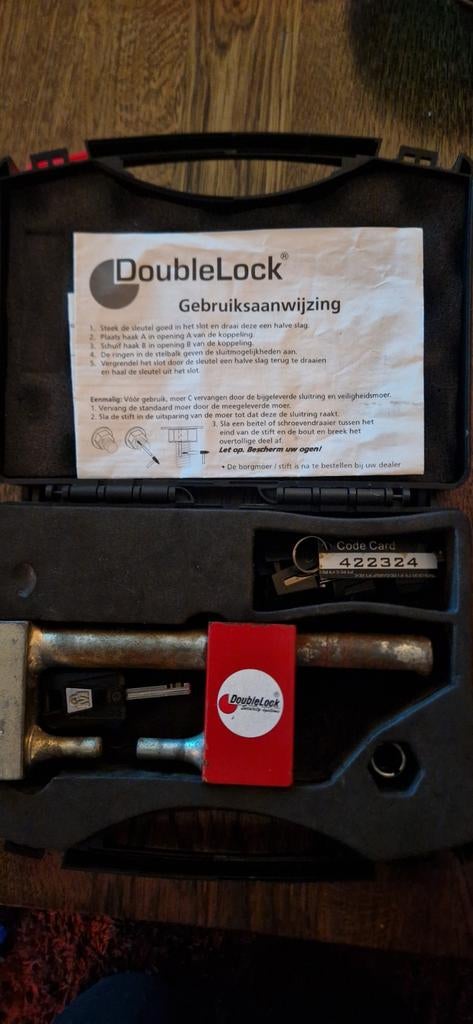 Disselslot DoubleLock Compact Condor, Caravans en Kamperen, Ophalen of Verzenden