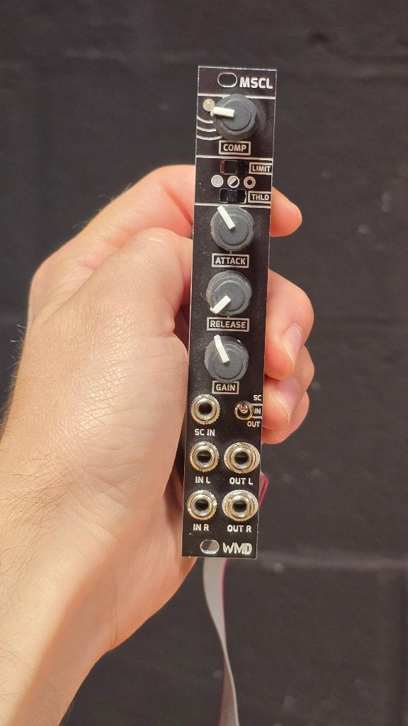 WMD MSCL Stereo Compressor/Limiter Eurorack Module, Ophalen of Verzenden, Zo goed als nieuw, Overige aantallen, Overige merken