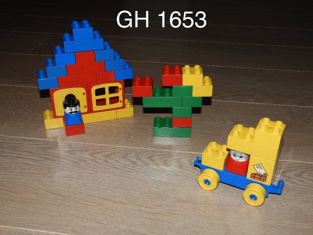Lego 1653 Vintage Basic Set, Gebruikt, Overige thema's, Lego, Ophalen of Verzenden
