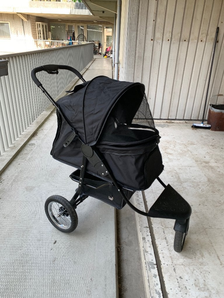 Honden hardloop stroller, Ophalen, Zo goed als nieuw