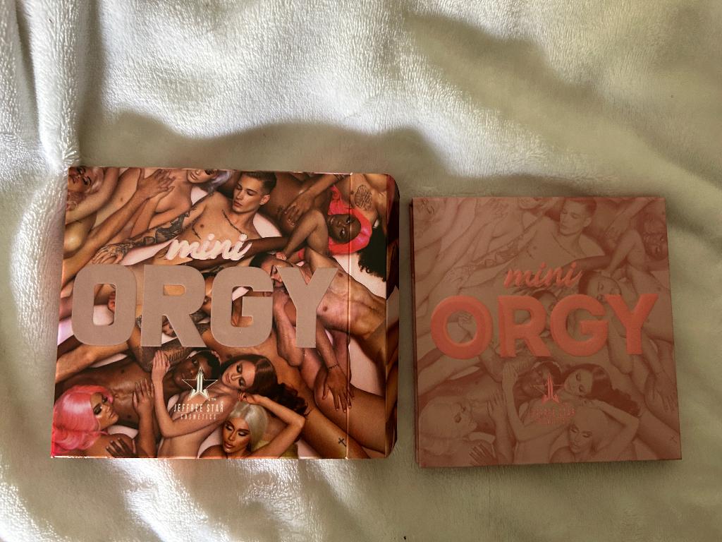 Jeffree star mini orgy kleurenpallet 9 kleuren nieuw, Verzenden, Nieuw, Make-up, Overige kleuren
