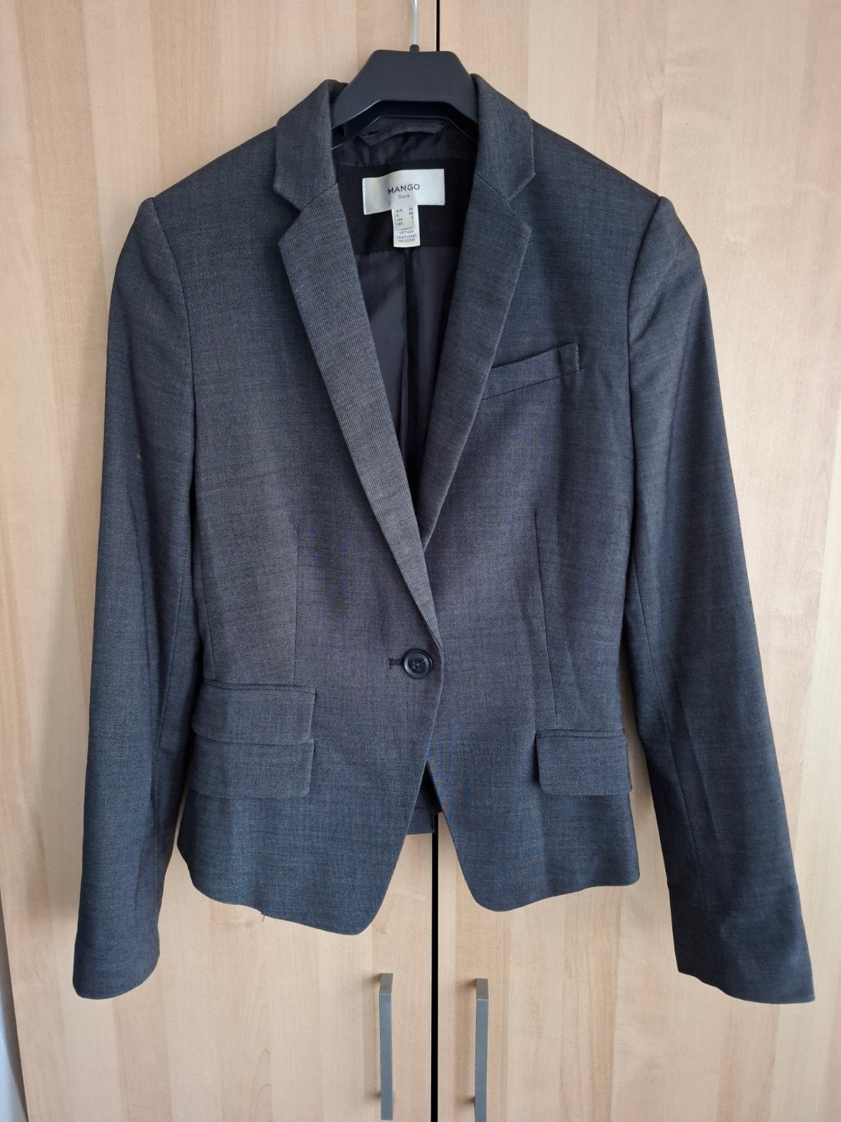 Kastopruiming Mango colbert jasje maat 34 zgan, Ophalen, Mango, Zo goed als nieuw, Jasje