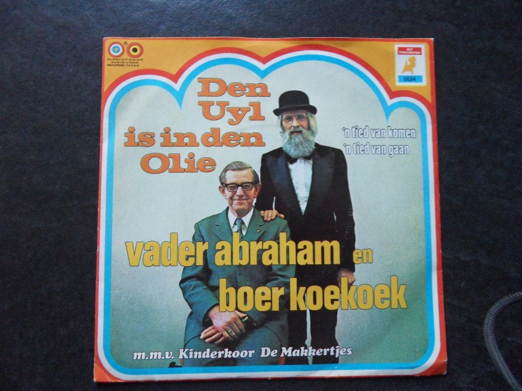 Vader Abraham en Boer Koekoek - Den Uyl is in den olie, Cd's en Dvd's, Vinyl Singles, Ophalen of Verzenden, Zo goed als nieuw