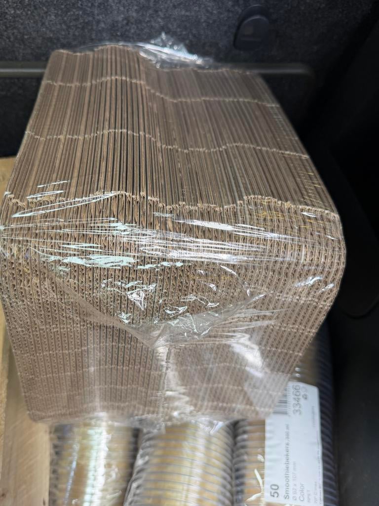 Draagtrays voor 6 bierbekers - 250 stuks, Ophalen of Verzenden, Nieuw, Overige merken