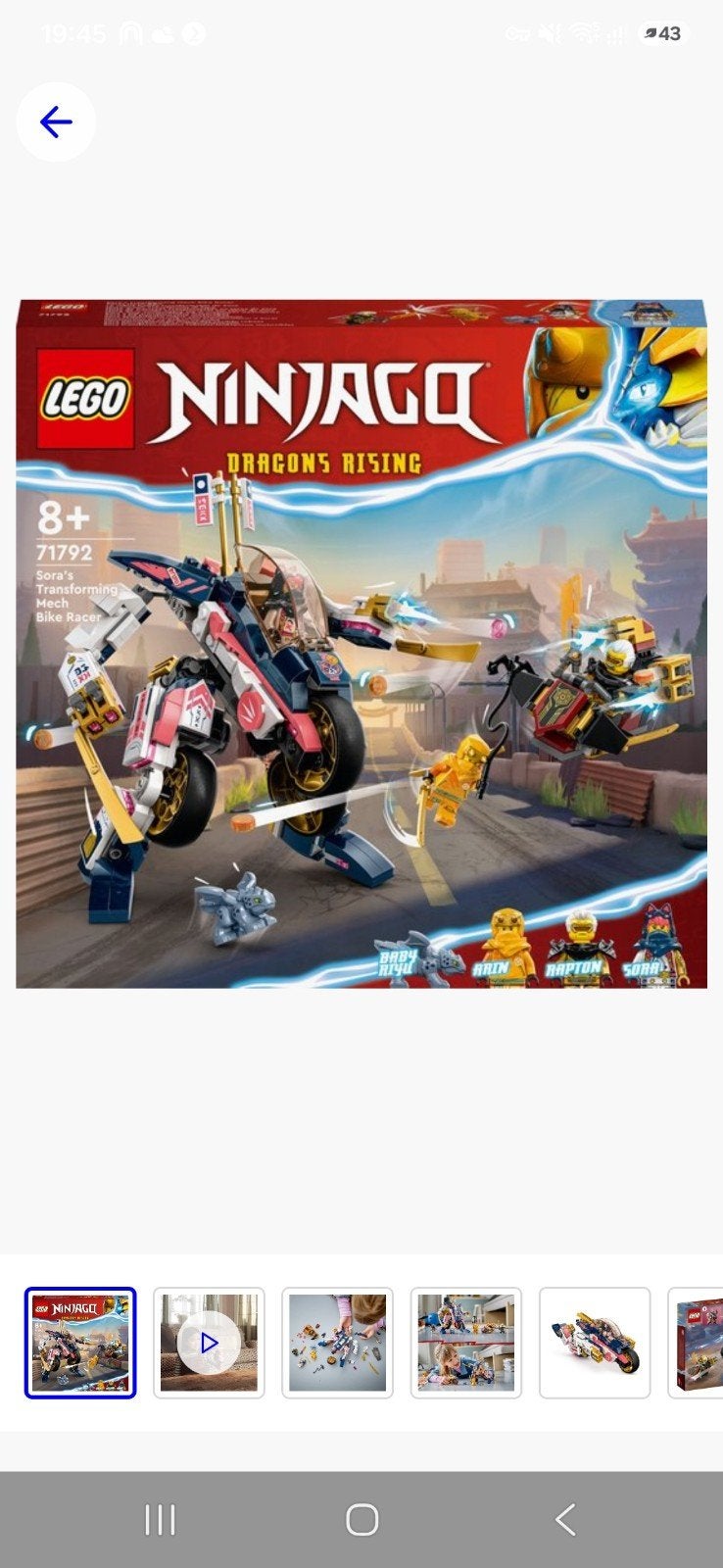 Lego Ninjago 71792, Ophalen of Verzenden, Zo goed als nieuw
