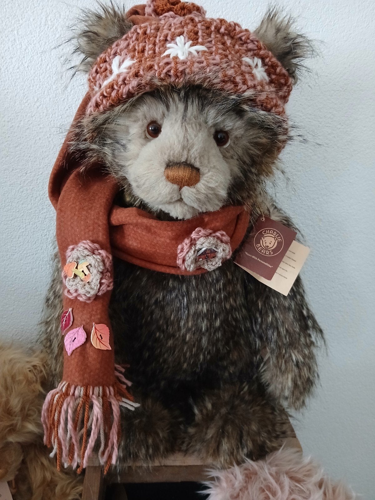 ***Scooby***Charlie Bears, Ophalen of Verzenden, Zo goed als nieuw, Stoffen beer, Overige merken