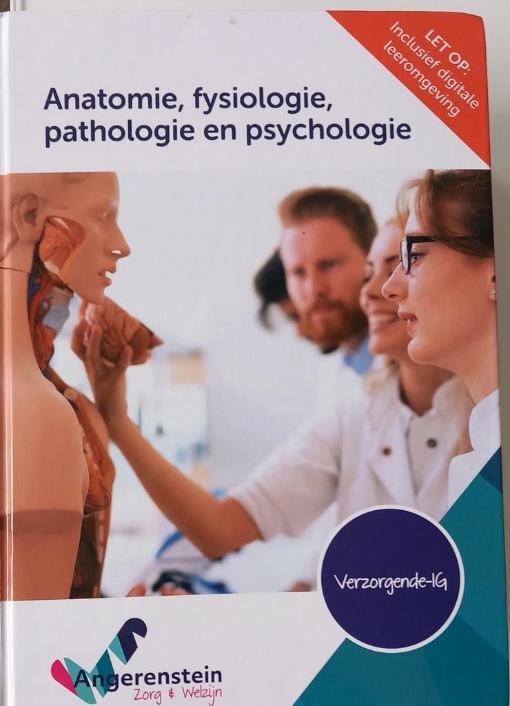 Studieboeken Verzorgende IG (Angerenstein), Ophalen of Verzenden