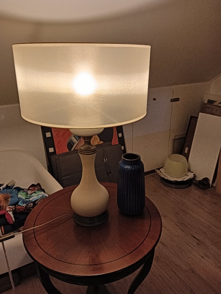 Grote tafel lamp, Ophalen of Verzenden
