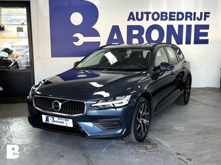 Volvo V60 2.0 T4 Momentum, Auto's, Stof, 1969 cc, Blauw, 14 km/l